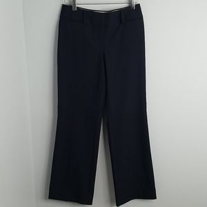 Ann Taylor Loft Julie Navy Blue Trousers Dress Pants